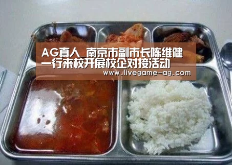 AG真人_南京市副市长陈维健一行来校开展校企对接活动(图3) AG百家乐